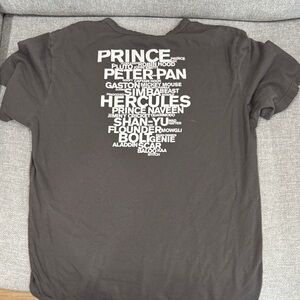 James Perse Dark Brown Graphic Tee